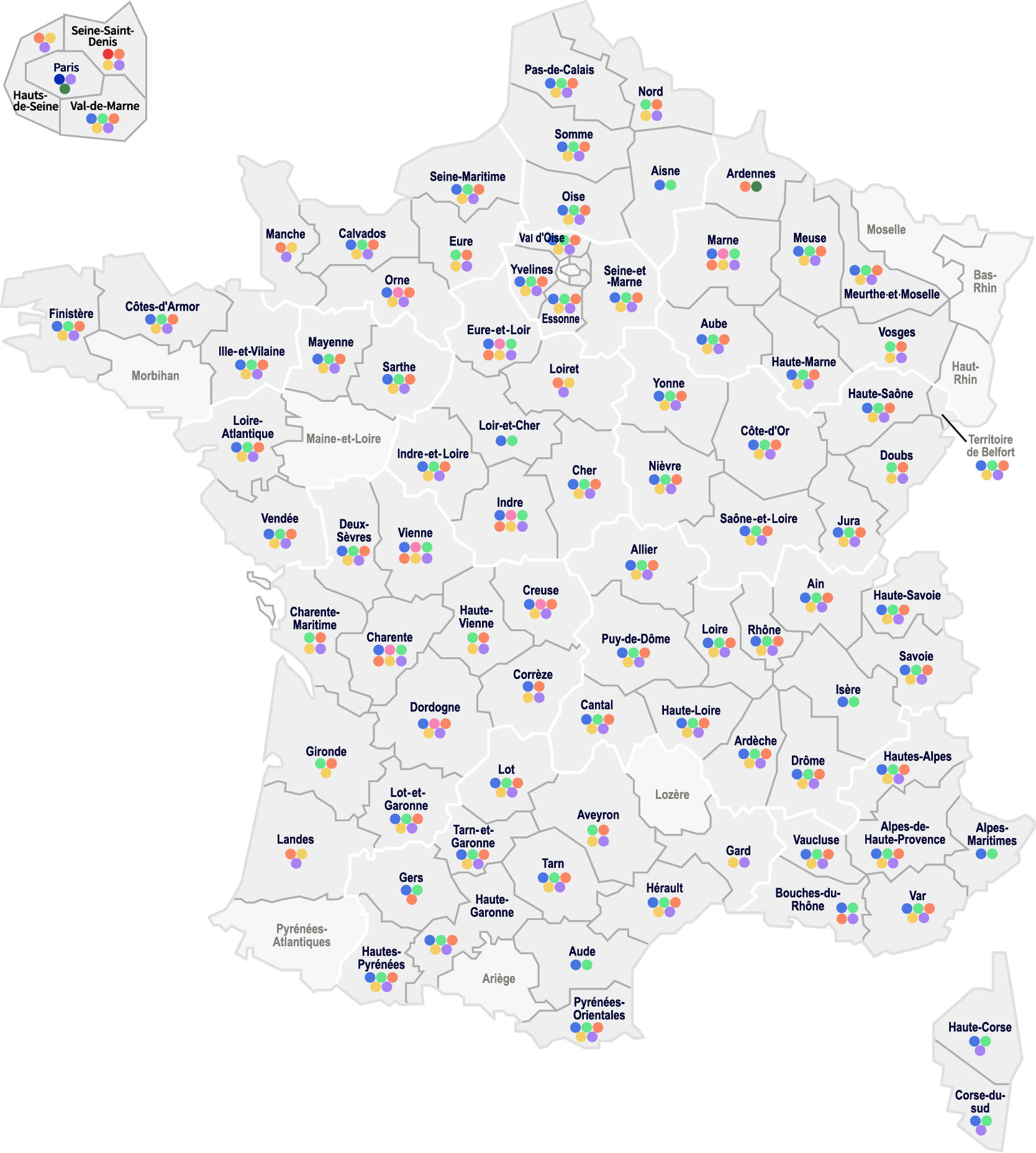 Recensements et domiciliation