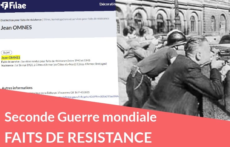 Nouveau : Faits de résistance pendant la Seconde Guerre mondiale Nouveau : Faits de résistance pendant la Seconde Guerre mondiale