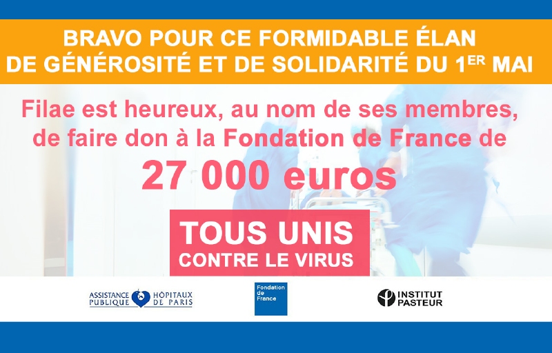 Tous unis : Un immense merci à la communauté Filae !