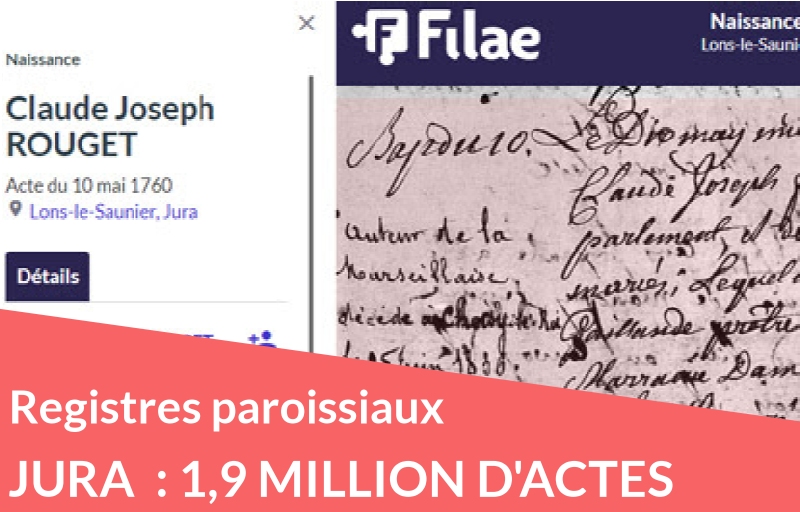 Nouveau : registres paroissiaux du Jura
