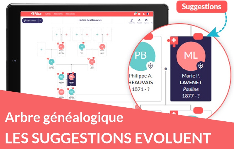 Les suggestions évoluent Les suggestions évoluent