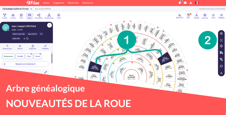 Du nouveau pour la Roue ascendante !