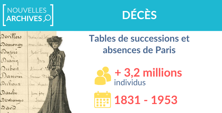 Paris : Nouvelles tables de successions et absences Paris : Nouvelles tables de successions et absences
